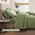 Monbix Queen Comforter Set - Image 4