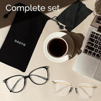 Gaoye Blue Light Blocking Glasses Women/Men, Fashion Cat Eye Fake Eyeglasses UV - Image 7