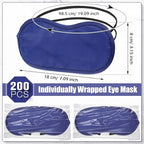 Tarpop 200 Pcs Eye Mask Sleeping Blindfold Eye Cover - Image 2