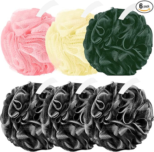 Amazerbst loofah, 6 Pack Shower loofah loofah Sponge, Bath Sponge Body Scrubber by Amazerbst