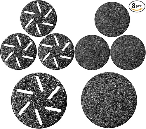 8 Pcs Refill Rollers for Hoxida Electric Foot Callus Remover Pedicure Tools by Hoxida