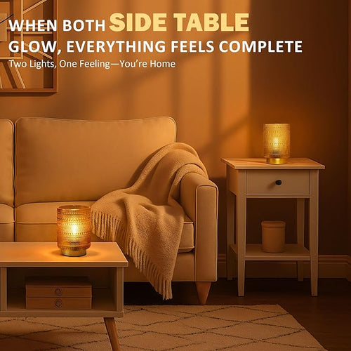 2 Pack Battery Operated Decorative Aesthetic Lamp - Image 2