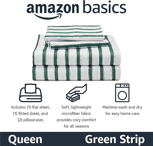Amazon Basics Microfiber Kids' Sheet Set - Image 2