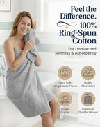 LANE LINEN 100% Cotton Turkish Towel Set - Image 2