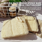 Natural Shower Loofah Sponge, Bath Exfoliating Loofa Body Scrubber, 5.5 “Soft - Image 6
