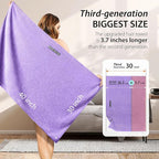 YFONG X-Large Hair Towel Wrap for Women, Super Absorbent Microfiber Hair Towel - Image 5