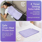 Heating Pad for Period Cramps, Heating Pad for Back/Neck/Shoulder Muscle Pain - Image 6