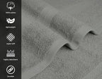 Avalon Towels Bath Towels for Bathroom 100% Cotton Silver Bathroom Towels Pack - Image 4
