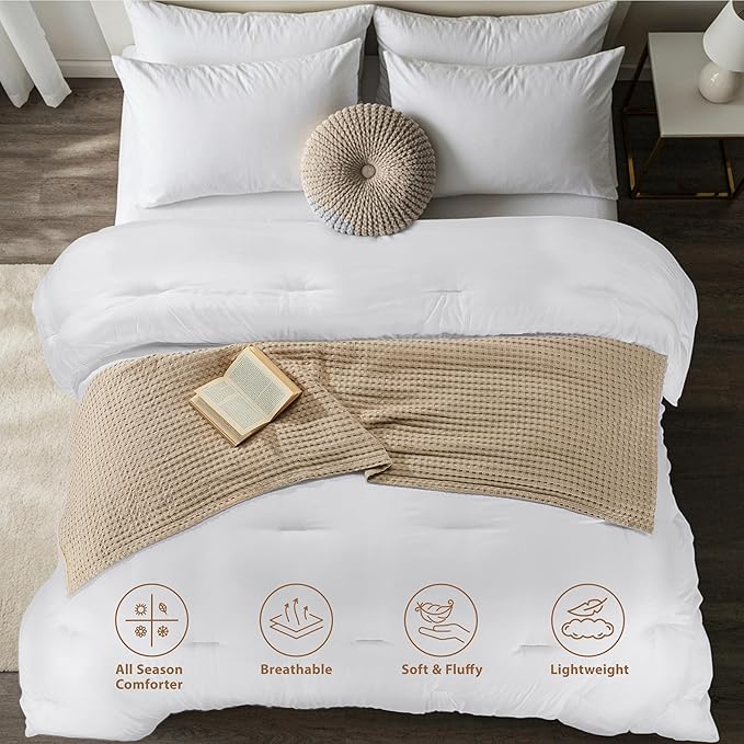 Utopia Bedding Comforters Queen Size, All Season Duvet Insert, Down Alternative - Image 6