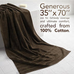 American Soft Linen 35x70 Jumbo Large Bath Towel, 600 GSM 100% Cotton Turkish - Image 2