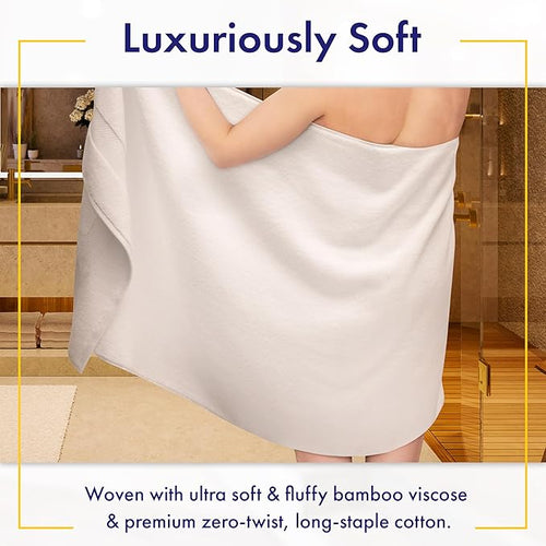 Alusa Home Ultra Soft & Plush Viscose from Bamboo Bath Towels - Image 2