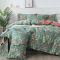 FADFAY Twin XL Duvet Cover Set Button Closure Floral Bedding Set 100% Cotton by CottonWorldSweetDream