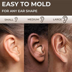 Peace&Quiet Wax Ear Plugs for Sleeping, Swimming - Image 5