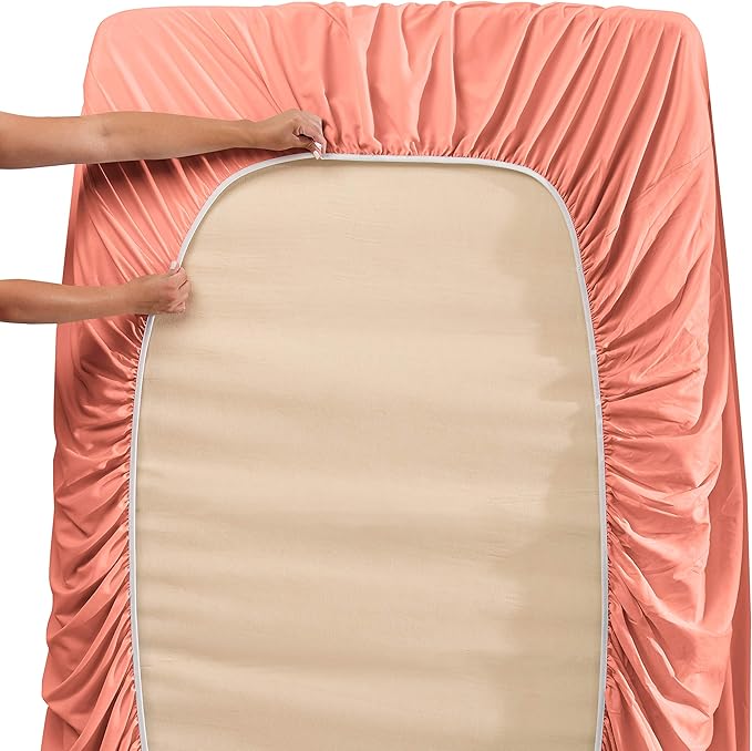 Hearth & Harbor Extra Deep Pocket Queen Sheets Sets - Image 4