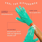 Clean Logic Stretch Bath & Shower Gloves - Image 5