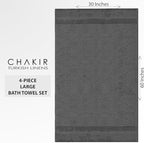 Chakir Turkish Linens 100% Cotton Premium Turkish Towels - Image 5