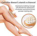 Dry Brushing Body Brush Set – Natural Bristle Spa Exfoliator Kit - Image 6