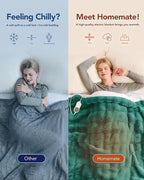 Homemate Heated Blanket Electric Throw - Image 4