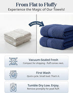 LANE LINEN Luxury Cotton Bath Towel Set - Image 3
