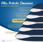 Utopia Bedding Premium 100% Waterproof Pillow Protectors - Image 2