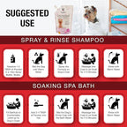 Warren London Cleopatra's Doggy Milk Bath 32oz | Luxurious Dog Shampoo and - Image 3