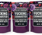 Explicit Essentials Black Currant Rose Epsom Bath Salts, Relaxation Blend - Image 2