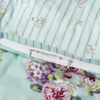 FADFAY Girls Bedding Floral Duvet Cover Set Twin Size Hydrangea Flower 100% - Image 3