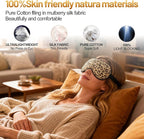 Sleep Mask, Silk Eye Mask for Sleeping - Image 4