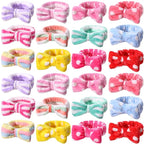 WILLBOND 24 Pieces Spa Headband Bulk Skincare Headbands Face Wash Makeup by Willbond+Technology+Limited
