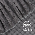 HOMEXCEL Bath Towel Set Pack of 4, 30 x 60 Inches Large Microfiber Bath Towels - Image 2