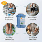 SPA REDI - Detox Foot Soak Pedicure and Bath Fine Salt, Mint and Eucalyptus - Image 5