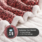 LaffyLo Electric Heated Blanket Full Size 72 x 84, Fast Heating Blanket - Image 2