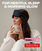 SUNDAYSILKS™ 3D Contoured Silk Sleep Mask | Padded Silk Eye Mask - Image 6
