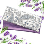 Lavender Eye Pillow for Relaxation, Sleep – Weighted Eye Mask for Headache by HIhealer
