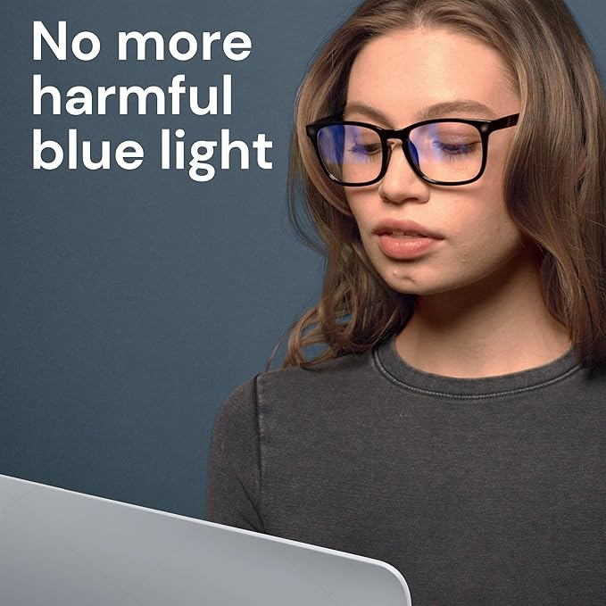Gaoye Milky Blue Light Glasses for Computer & Gaming - Image 2