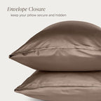 Bare Home 100% Rayon Made from Bamboo Luxury Body Size Cooling Pillowcase - Image 5
