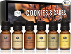P&J Trading Fragrance Oils for Diffusers for Home Cookies & Cakes Set Fragrance by PJTrading