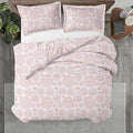 Kotton Culture 3 Pc California King Size Duvet Cover Set -100% Egyptian Cotton by KottonCulture