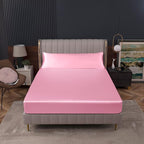Homiest Pink Satin Fitted Sheet - Image 8