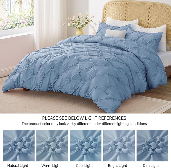 BEDELITE Cornflower Blue Queen Comforter Set - Image 8