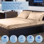 DREAMCARE Queen Sheet Set - Image 6