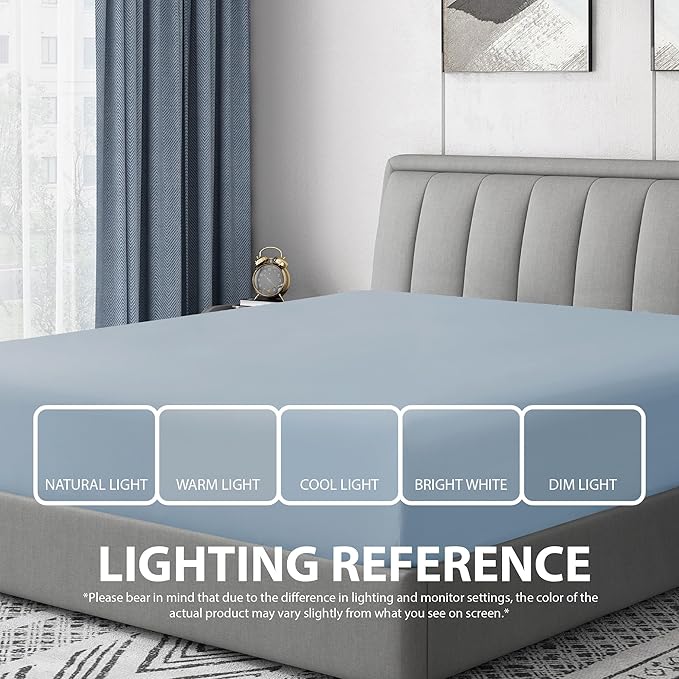 Cathay Home California King Fitted Sheet - Image 5