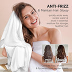 Umisleep Extra Large Microfiber Hair Towel - Image 4