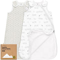 2-Pack Organic Baby Sleep Sacks, 100% Cotton by KeaBabies