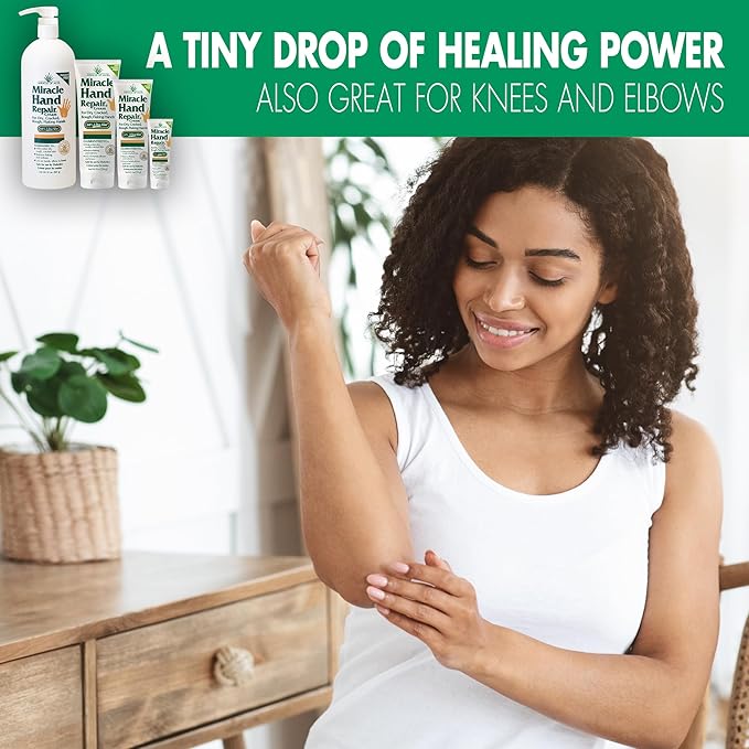 Miracle Hand Repair Cream for Dry Cracked Hands 1 oz Best Healing Hand Cream - Image 6