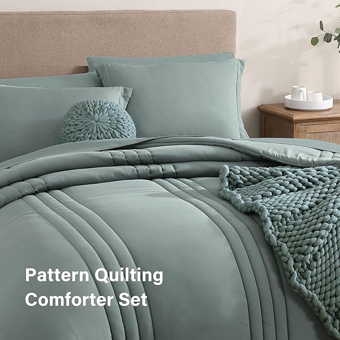Monbix Queen Comforter Set - Image 4