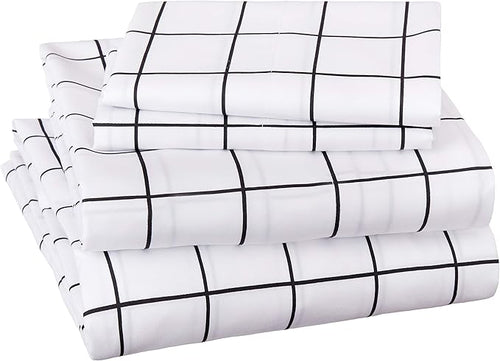 Amazon Basics Soft Microfiber 4-Piece Bed Sheet Set - Image 2