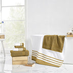 Modern Threads 6-Piece Towel Set – 100% Cotton, Quick Dry, Ultra Absorbent – - Image 4
