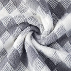 Gray Hand Towels Set 2 Pack-16“x31” Ultra Soft Microfibers Bathroom Towel Set - Image 8