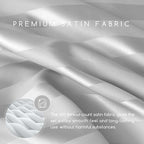 MR&HM Satin Bed Sheets, King Size Sheets Set - Image 3
